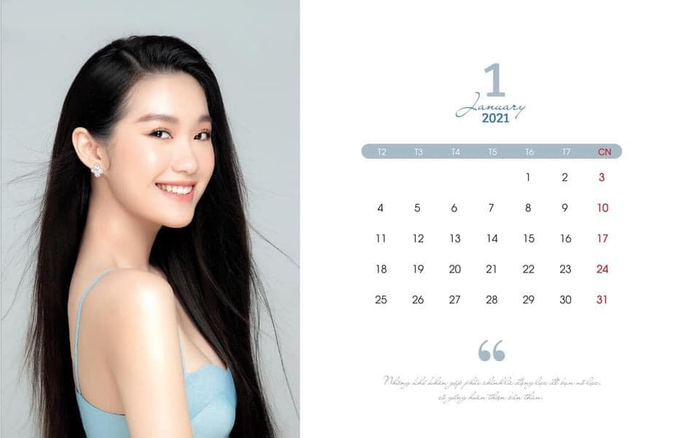 Doãn Hải My xuất hiện trên lịch Tết của trường Marie Curie, nổi bật với nhan sắc cùng thần thái cuốn hút Ảnh 2