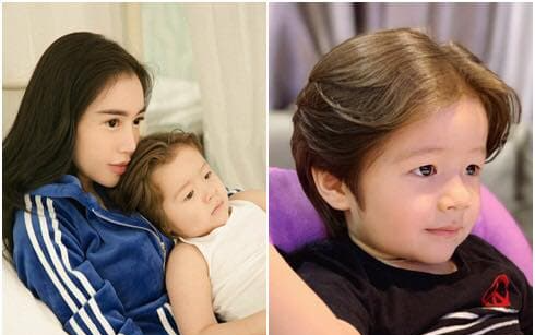 Elly Trần khoe góc nghiêng thần thánh của con trai khiến cư dân mạng phát sốt Ảnh 2
