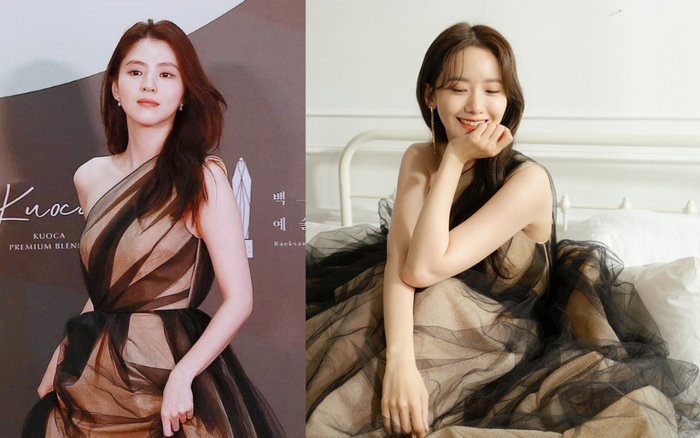 Mặc cùng một chiếc váy, Yoona hay Han So Hee đỉnh hơn? Ảnh 2