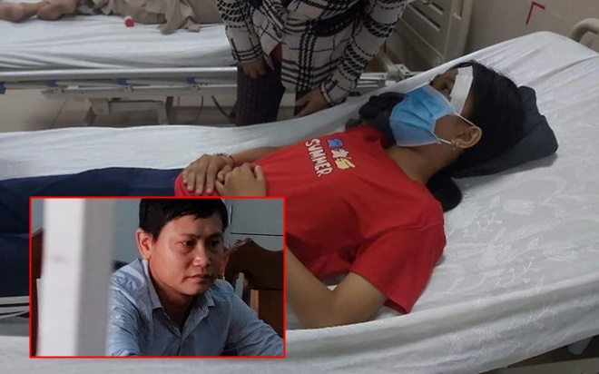 Vụ nữ sinh lớp 7 bị đánh dập dã man sau va chạm: Phải khâu 3 mũi trên đầu, tinh thần hoảng loạn Ảnh 2