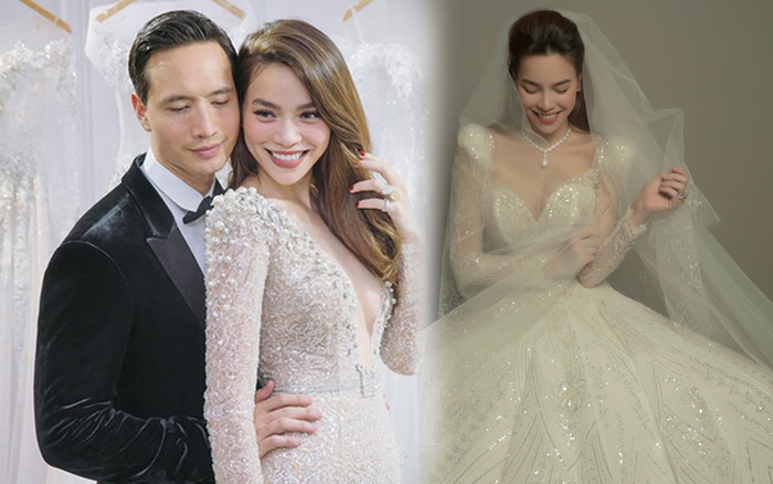 Váy cưới của Hồ Ngọc Hà tinh xảo từng đường nét, giá bán khiến ai cũng ngã ngửa Ảnh 2