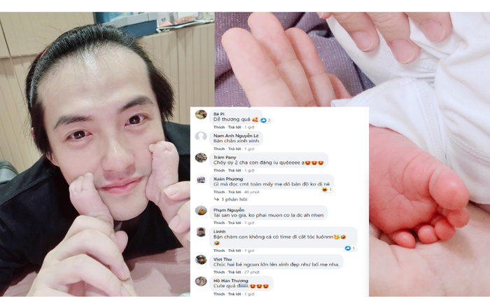 Ông bố chăm chỉ Ông Cao Thắng, bận chăm con quá không có thời gian tân trang nhan sắc Ảnh 2