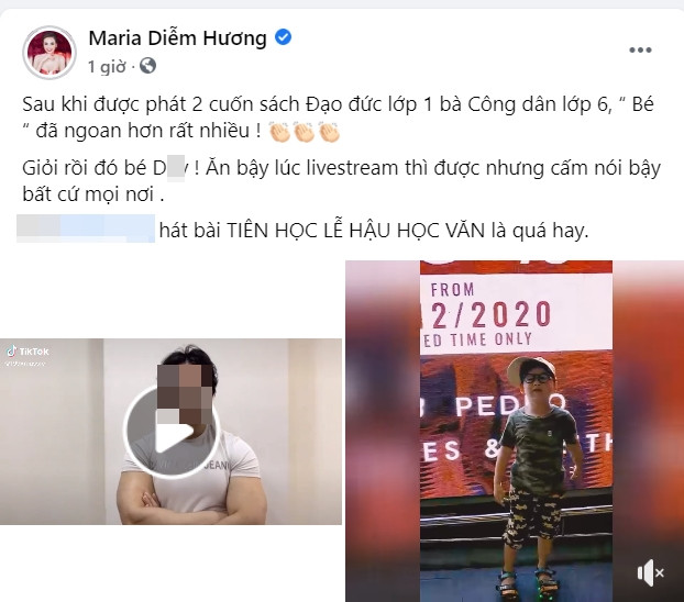 Hoa hậu Diễm Hương đáp trả khi bị anti-fan mỉa mai: 'Lấy phốt gymer tâng bốc con mình' Ảnh 2