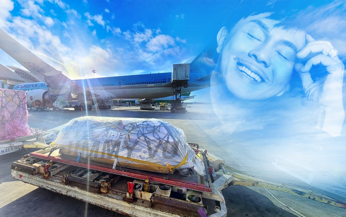 Xót xa hình ảnh linh cữu cố nghệ sĩ Chí Tài di chuyển từ sân bay về nhà quàn Ảnh 2