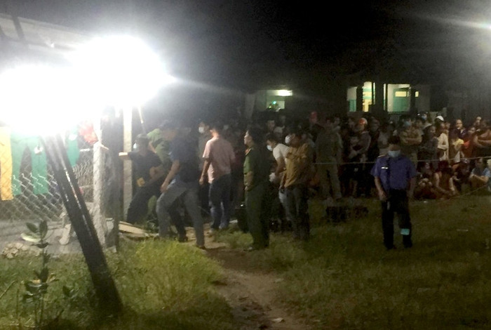 Hiện trường xảy ra vụ án