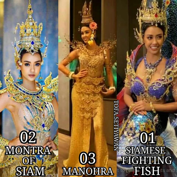 Hoa hậu Hoàn vũ Thái Lan gây tranh cãi khi mang trang phục dân tộc bầu ngực trần tới Miss Universe 2020 Ảnh 1