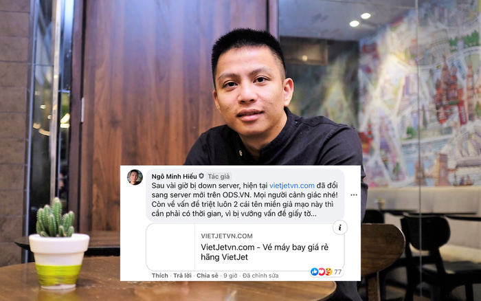 Trang web giả Vietjet Air 'hồi sinh' sau vài giờ bị đánh sập, HiếuPC cho biết sẽ triệt luôn tên miền Ảnh 2