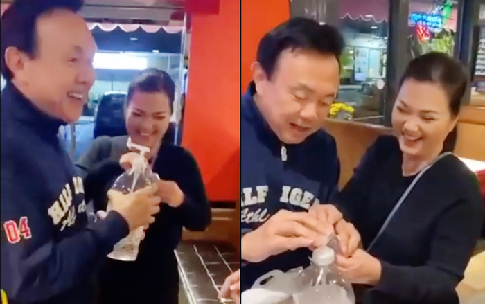 Clip: Nghẹn lòng khoảnh khắc cuối cùng cố nghệ sĩ Chí Tài tươi cười nắm tay vợ Ảnh 2