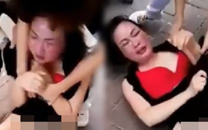 Phá hoại hạnh phúc gia đình người khác, 'tiểu tam' bị 13 người lột đồ đánh ghen giữa đường Ảnh 2