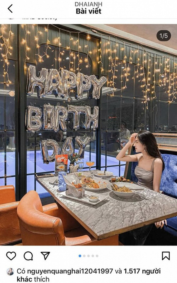 Động thái tích cực thả tim cho người đẹp khiến Quang Hải gặp tin đồn hẹn hò