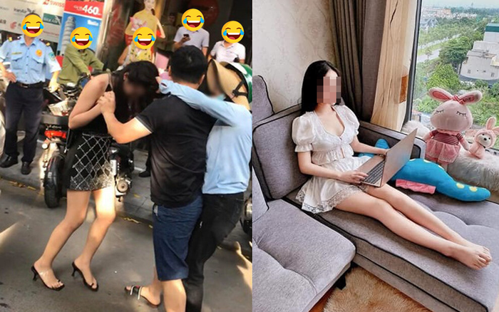 'Tiểu tam' vụ đánh ghen phố Lý Nam Đế bất ngờ trở thành người mẫu chuyên nghiệp Ảnh 2