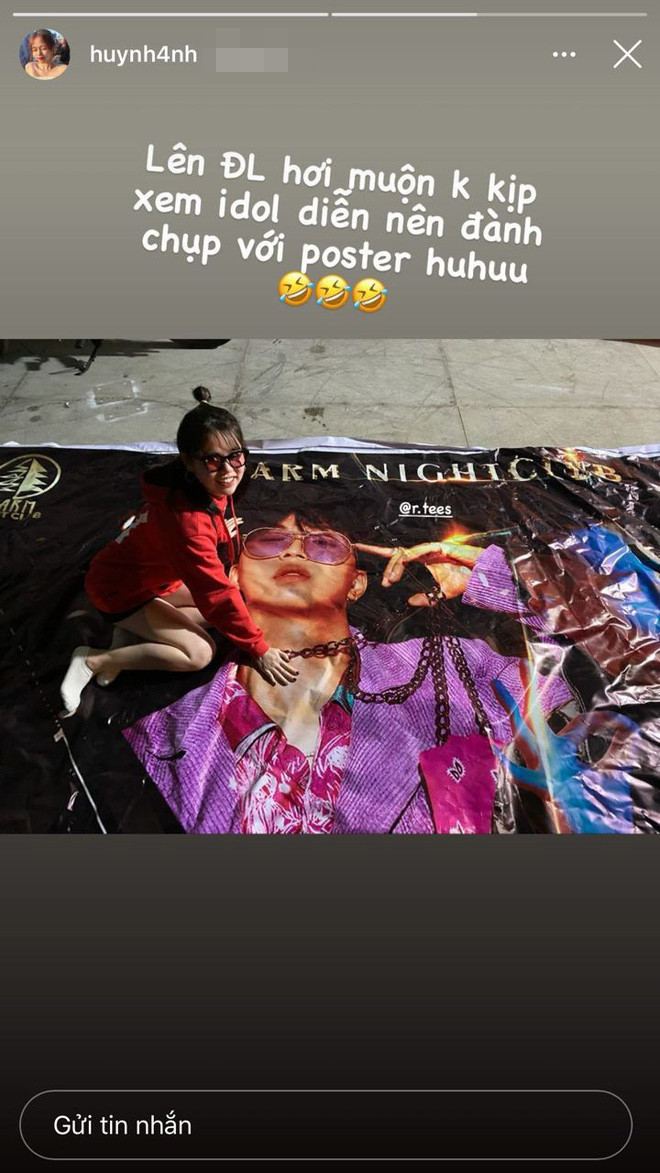 Cô nàng công khai thừa nhận R.Tee là idol của mình
