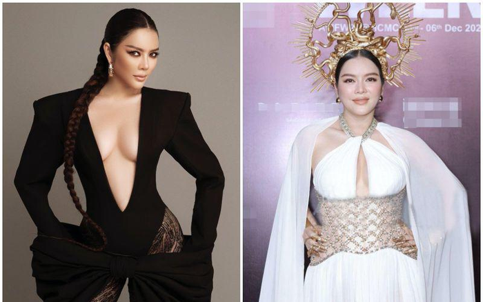 Sau khi bị bóc mẽ vòng eo 'bánh mì', Lý Nhã Kỳ ăn diện giấu dáng, sang trọng không ngờ Ảnh 2