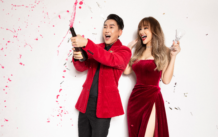 Hứa Vĩ Văn, Maya khui rượu, quậy phá tưng bừng, đón Giáng Sinh tình tứ cùng nhau Ảnh 2