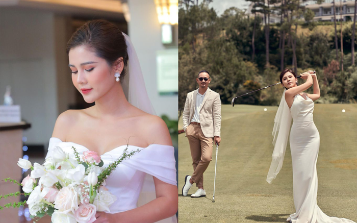 Nhan sắc đỉnh cao của cô dâu Thu Hoài trong ngày cưới Ảnh 2