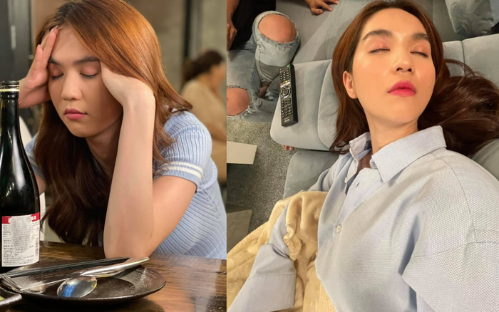 Huy Khánh chộp được loạt khoảnh khắc 'nũng nịu' đáng yêu của Ngọc Trinh khi ngủ Ảnh 2