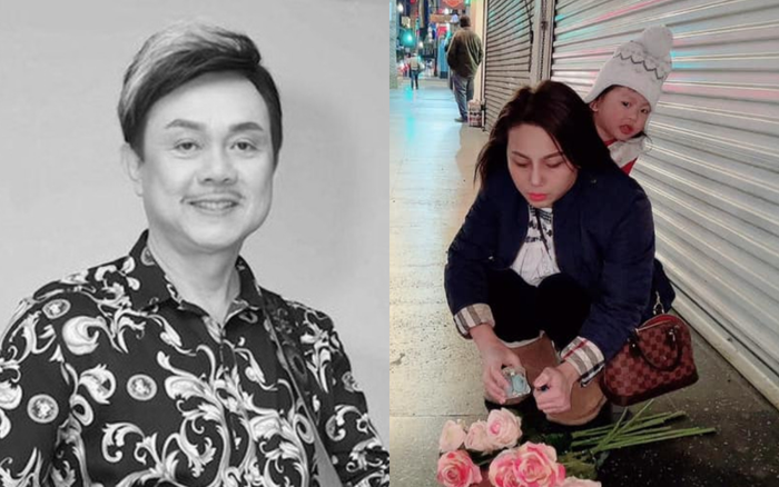 Giữa lùm xùm li hôn, vợ cũ Hoàng Anh gây chú ý khi đốt nến giữa đường tưởng nhớ cố NS Chí Tài Ảnh 2