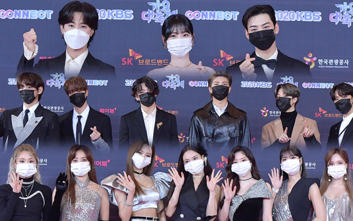 Siêu thảm đỏ 'KBS Song Festival 2020': BTS, TWICE, GOT7, NU'EST, aespa và ITZY Ảnh 2