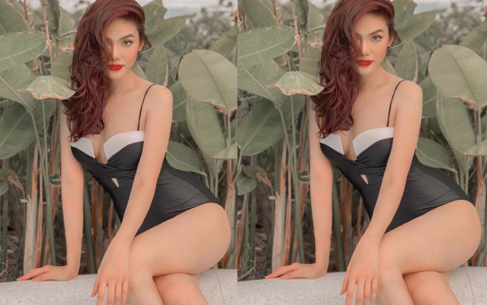 Lan Khuê khiến fan 'xịt máu mũi' khi khoe body 'thần sầu' với đồ tắm cúp ngực Ảnh 2