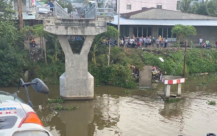 Khởi tố tài xế xe tải làm sập cầu ở Tiền Giang Ảnh 2