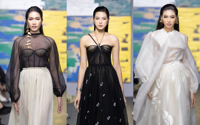 Top 3 HHVN 2020 lần đầu diễn catwalk cùng nhau, Đỗ Thị Hà 'lên trình' rõ rệt! Ảnh 2