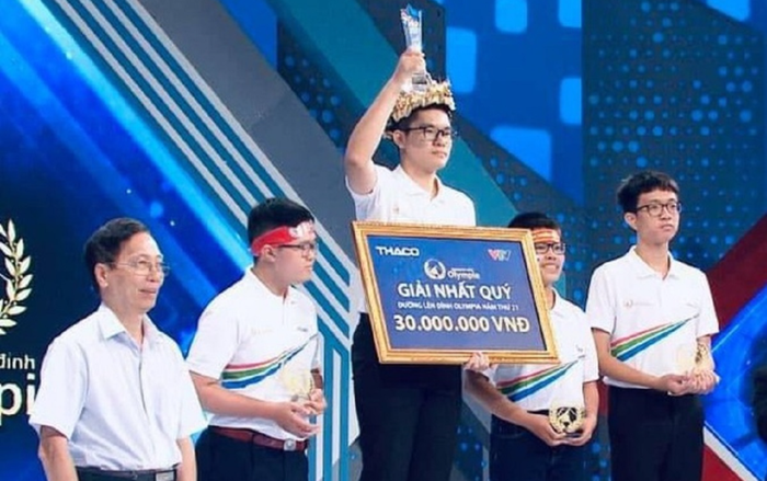 Nam sinh Quảng Ninh giành vé đầu tiên vào chơi trận chung kết năm của Đường lên đỉnh Olympia Ảnh 2