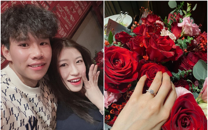 Nàng WAGs Vóc Đỗ khoe được cầu thủ Hà Nội FC cầu hôn bất ngờ Ảnh 2