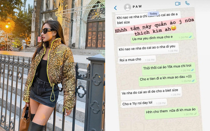 Hotgirl Meo Meo khoe chồng Việt kiều cưng chiều hết mực: Gửi vợ 1 tỷ, còn muốn tặng áo 15.000 đô Ảnh 2