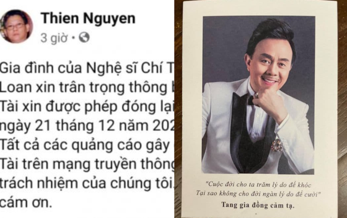 Anh trai cố NS Chí Tài thông báo về việc ngừng nhận tiền gây quỹ giúp đỡ người dân miền Trung Ảnh 2
