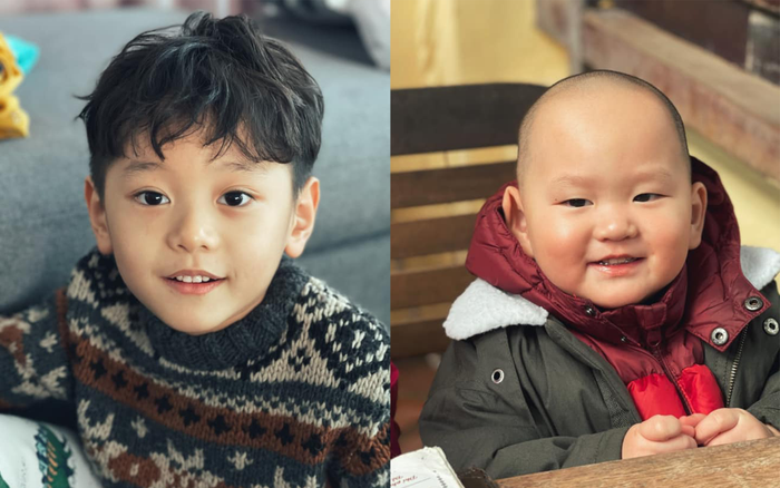 Loạt khoảnh khắc đời thường đối lập của hai quý tử Trà My Idol: Anh trai soái ca, cậu em 'tấu hài' Ảnh 2