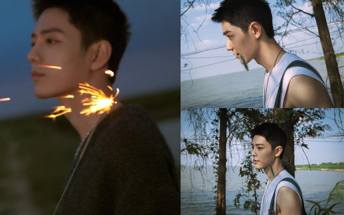 Tiêu Chiến đẹp rụng rời với kiểu tóc ngắn Ảnh 2