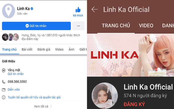Hotgirl Linh Ka bất ngờ thông báo Fanpage và YouTube 'bay màu' sau 4 năm xây dựng Ảnh 2