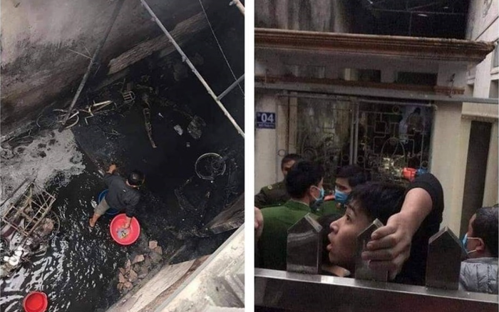 Cháy nhà sau tiếng nổ lớn ở Hà Nội, 2 người phụ nữ tử vong Ảnh 2