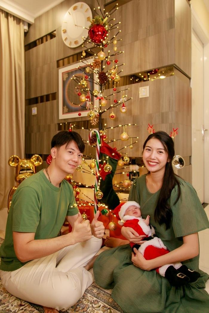 Sao Việt đón Noel: Ngọc Trinh 'dát vàng' biệt thự 50 tỷ, Nhật Kim Anh giản đơn, vợ chồng Hà Tăng ấm cúng Ảnh 2