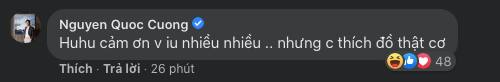 Mừng Giáng sinh, Đàm Thu Trang tặng 'siêu phẩm' cho chồng, phản ứng của Cường Đô La mới gây chú ý Ảnh 6