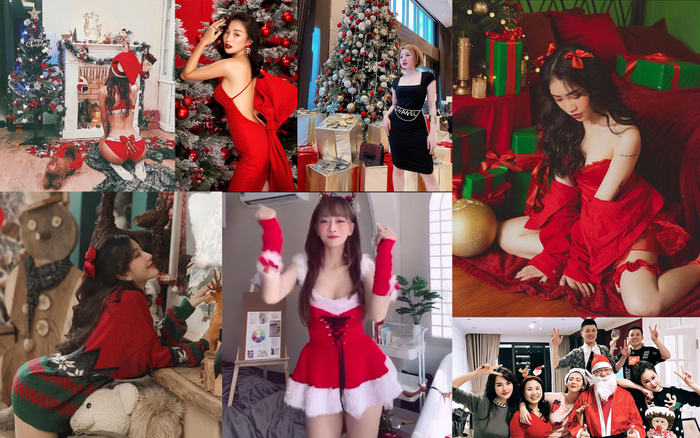 Dàn hotgirl mạng xã hội khoe ảnh Giáng sinh: Người kín cổng cao tường, kẻ mặc kệ trời lạnh vẫn gợi cảm Ảnh 2