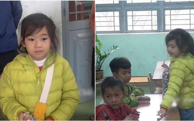 Con gái Mai Phương đi trao quà cho các hoàn cảnh khó khăn Ảnh 2