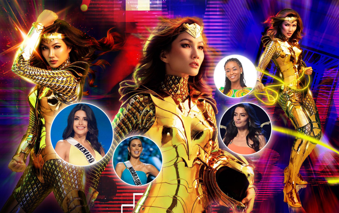 Visual đỉnh của H'Hen Niê trong hình ảnh nữ chiến binh được hoa hậu, á hậu các nước khen ngợi xuất thần Ảnh 2