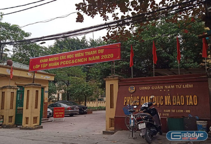 Phòng GD-ĐT quận Nam Từ Liêm - Ảnh: Giaoduc.net.vn