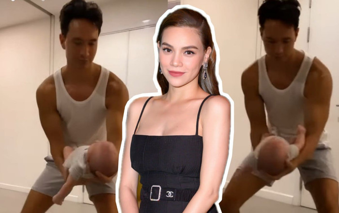 Hà Hồ cười ra nước mắt với cách ru con có 1-0-2 đậm chất 'Thụy Điển' của Kim Lý Ảnh 2