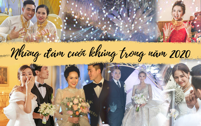 Những đám cưới đình đám năm 2020 khiến nhiều người xuýt xoa vì độ chịu chơi của cô dâu chú rể Ảnh 2