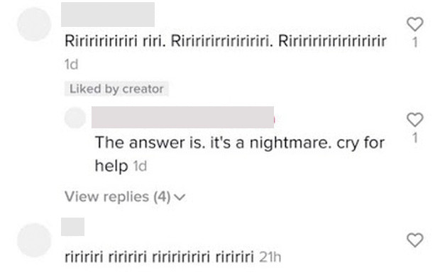 TikTok bị xâm chiếm bởi loạt bình luận Riririri Ririri, bất ngờ nhất là câu chuyện rùng rợn đằng sau Ảnh 4