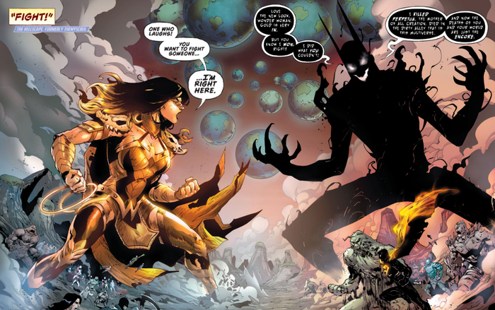 Superboy Prime hy sinh, Wonder Woman hóa thân thành hình dạng vàng kim tối thượng? Ảnh 2