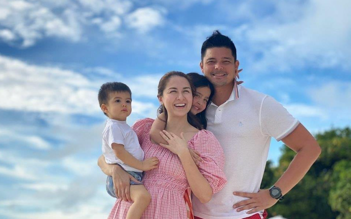 'Mỹ nhân đẹp nhất Philippines' Marian Rivera gây bão mạng xã hội khi khoe mặt mộc 100% bên gia đình Ảnh 2