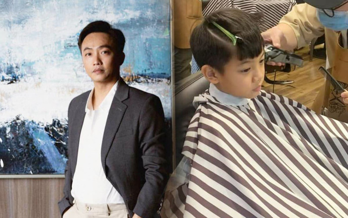 Cường Đô La dẫn Subeo đi cắt tóc cuối năm, tiết lộ bản thân bị 'ép' nuôi tóc dài vì lý do này Ảnh 2