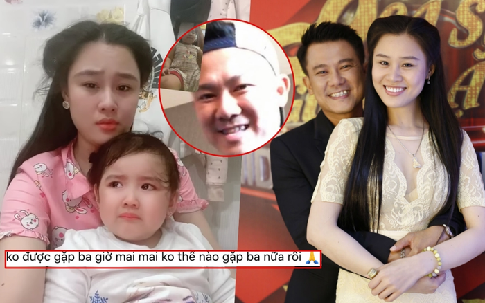 Con gái Vân Quang Long quấy khóc đòi đi tìm ba nửa đêm, vợ trẻ nghẹn ngào: 'Mẹ biết tìm ba ở đâu' Ảnh 2