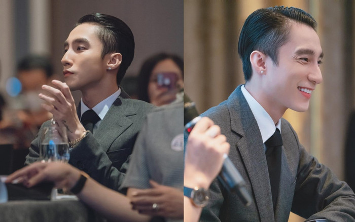 Sơn Tùng xuất hiện bảnh bao, dân mạng 'soi': Sếp đã có nếp nhăn vùng mắt nhưng kệ... vì quá đẹp trai Ảnh 2