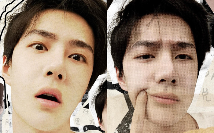 Mừng single mới ra mắt, Vương Nhất Bác khiến dân tình chao đảo với loạt ảnh selfie 'làm khùng làm điên' Ảnh 2