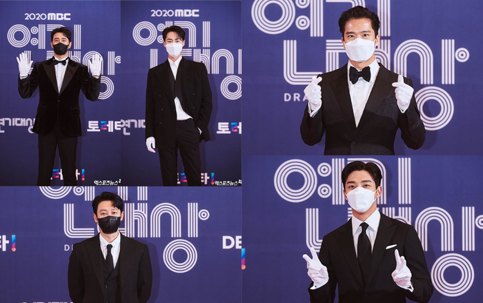 Thảm đỏ 'MBC Drama Awards 2020': Dàn trai đẹp Ro Woon, Lee Jae Wook và Ha Suk Jin chiếm trọn 'spotlight' Ảnh 2