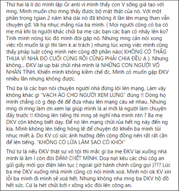 Giữa bão scandal, Khánh Vân lên tiếng 'Dăm ba cái chuyện đời' nhưng sao lại khóa luôn bình luận thế này? Ảnh 3